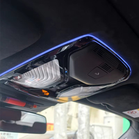 Lampe LED de lecture et d'ambiance pour plafond de voiture, bande lumineuse colorée pour BMW Série 3 4 5 6 7 X3 X4 X5 X6 X7, éclairage intérieur 12V
