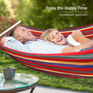 सबसे अच्छा गुणवत्ता आउटडोर हस्तनिर्मित लटकन ब्राजील किनारी फांसी के साथ झूला डबल आकार कपास झूला झूला - Product Image 5