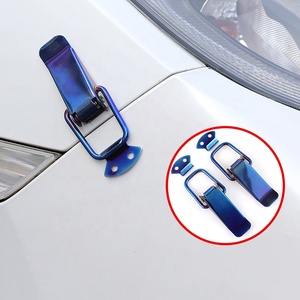 Biểu Tượng Tùy Chỉnh 2 Pcs Nhỏ Lớn Phong Cách Móc Khóa <span class=keywords><strong>Clip</strong></span> Kit Racing Xe Nắp ca-pô Bumper <span class=keywords><strong>Clip</strong></span> Khóa Sắt Nhanh Chóng Phát Hành Ốc Đỡ - Product Image 6