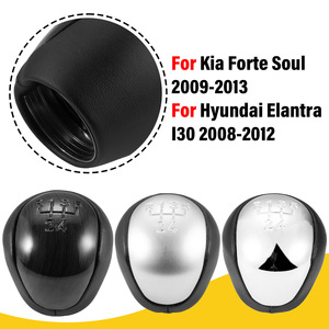 Carbon Fibre Gear <b>Shift</b> <b>Knob</b> 5-Speed 6-Speed Ergonomic For Hyundai Manual Transmission - Product Image 4
