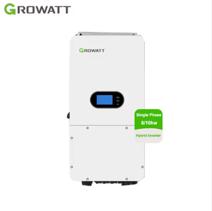 อินเวอร์เตอร์ไฮบริดพลังงานแสงอาทิตย์ Growatt <span class=keywords><strong>SPH</strong></span> 10000TL-HU แรงดันต่ำ 120V/240V แบบเฟสเดียว 8kW/10kW 3MPPT สำหรับระบบกักเก็บพลังงานภายในบ้าน - Product Image 2
