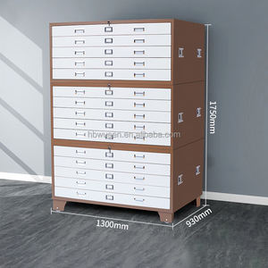 Gabinete de almacenamiento arquitectónico de ingeniería de dibujo de base ajustable con más 4 cajones Diseño moderno para uso en almacén Papel A4 - Product Image 5