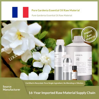 Huile de Gardenia Jasminoides 100% pure extraite au CO2, 100 ml, pour la fabrication de parfums, le soulagement du stress, l'aromathérapie, emballage personnalisé, étiquette, en vrac