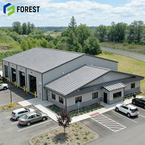 Entrepôt en structure métallique, respectueux de l'environnement, éco-responsable, certifié ISO9001, économique, durable, pour parc industriel - Product Image 1