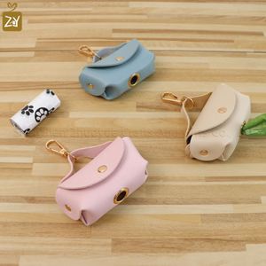 Porte-sacs à déjections canines réutilisable pour l'extérieur, distributeur de sacs à déjections pour animaux de compagnie avec clip métallique - Product Image 3