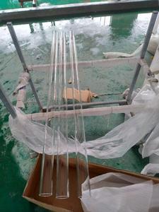 Hitze beständigkeit transparenter Quarzglasrohr-Ozon generator Hochtemperatur-Quarz rohr mit großem Durchmesser - Product Image 4