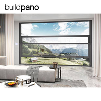 Ventanas personalizadas Garantía de calidad Apertura vertical Aluminio Power Lift Windows
