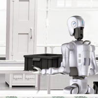 Robot humanoïde bipède personnalisé avec main agile ATM1