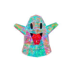 Simpatici fantasmi luminosi prismatici e luminosi con la lingua rossa - Product Image 6