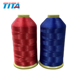 Hilo de Coser 100D/2/3 Azul, Hilo de Coser 100% Poliéster FDY, Bobina <span class=keywords><strong>Pequeña</strong></span> de 250g para Zapatos, Colchones y Muebles - Product Image 2