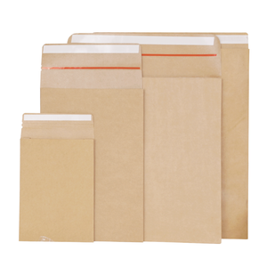 Vente en gros d'usine, enveloppes en papier kraft écologiques créatives et autocollantes personnalisées, sacs d'expédition en papier kraft A4 - Product Image 4
