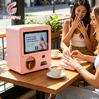 Impresora de Arte de Uñas Inteligente 3D de Alta Definición con IA, Pantalla Táctil de Acero Inoxidable, 3 Años de Garantía, SDK, Compatible con ADA, Basada en la Nube
