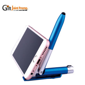 Stylo à bille promotionnel avec support de <span class=keywords><strong>téléphone</strong></span>, logo imprimé, stylo tactile pour mobile - Product Image 6