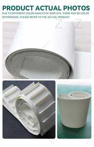 PU konveyör bant PU gıda makarna konveyör bant/etek bölme/düz taşınabilir konveyör bant gıda sanayi gıda sınıfı konveyör kemer - Product Image 3