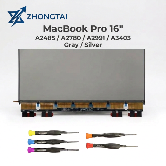 IPS LCD Upper Assembly for MacBook Pro 16" A2485 A2780 A2991 A3403 Complete Top Housing Screen Replacement OEM Retina New