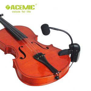 Venta al por mayor UHF micrófono inalámbrico para instrumentos musicales de guitarra, Piano Erhu Guzheng violonchelo violín bajo saxofón - Product Image 6