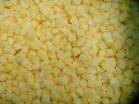 Iqf Bevroren Ananas Dobbelstenen Premium Kwaliteit Versheid Geconserveerd Fruit Voor Gezond Snacken En Koken Bevroren Fruit