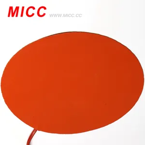 MICC दौर सिलिकॉन रबर हीटर सिलिकॉन हीटिंग पैड थर्मोस्टेट के साथ 12v सिलिकॉन पिज्जा डिलीवरी बैग हीटर