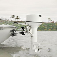 Moteur hors-bord essence 2 temps 40 CV 2 cylindres YAHATSU T40S/L neuf, compatible avec les pièces détachées de bateaux Yamaha.