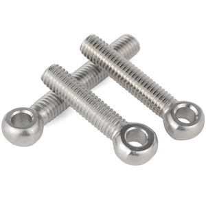 Vis à œil articulée en acier inoxydable 304 GB798 A2-70, boulon à œil, vis à trou traversant M5 M6 M8 M10 M12 M16, <span class=keywords><strong>goujon</strong></span> à œil, boulon <span class=keywords><strong>d</strong></span>'<span class=keywords><strong>ancrage</strong></span> articulé - Product Image 6