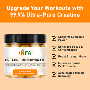 Direct From Factory Creatine Monohydrate Gummies <b>Supplement</b> Fuel <b>Your</b> Body Anytime Anywhere Accelerates Muscle Recovery Gummies - Product Image 2