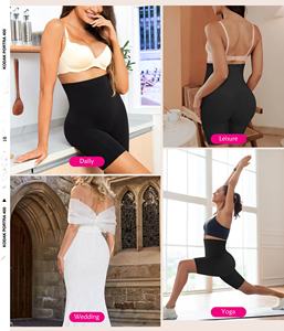 Fajas de Control de barriga para mujer, ropa interior para levantar glúteos, bragas moldeadoras de cuerpo sin costuras, pantalones cortos de cintura alta, adelgazantes para muslos - Product Image 5