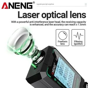 레이저 거리 측정기 ANENG 레이저 테이프 미터 40M/70M/100M/120M 레이저 거리계 전자 자 측정 도구 - Product Image 4