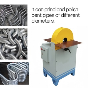 Anti-Clogging <strong>Sand</strong> Belt <strong>Grinder</strong> - Precision Finishing for Curved Metal Pipes - Product Image 5