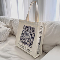 Sac en toile de grande capacité personnalisé avec logo imprimé, cadeau écologique promotionnel, sac de voyage, sac de shopping réutilisable en coton durable pour l'extérieur