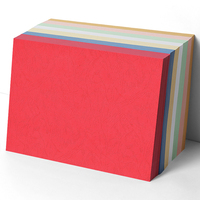 Papel Cartulina de 230 g/m² de Color para Oficina con Textura Gofrada Grano de Cuero Tamaño A4