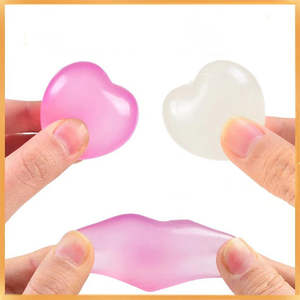 Wholesale Custom Plush Simulation Change <strong>Color</strong> Sensory Soft <strong>Fidget</strong> Maltose Squishy <strong>Toy</strong> Slow Rising Heart Shape Ice <strong>Cube</strong> <strong>Toys</strong> - Product Image 3