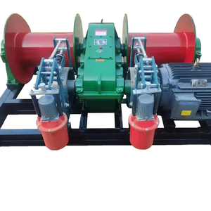 Venda quente 2 Ton Light Duty Guincho Hidráulico com Gearbox Motor Motor Rolamento Engrenagem para Mineração Puxando Guincho De Corda De Fio - Product Image 1