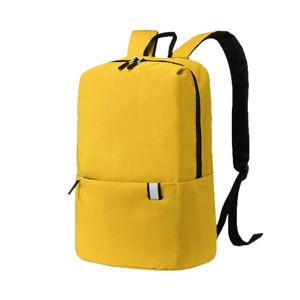<b>Student</b> <b>Backpack</b> 13 Inches Solid Color Unisex Leisure Travel Water Resistant Canvas Bag - Product Image 5