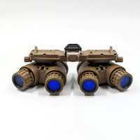Lunettes de vision nocturne panoramiques Quad Optics Head Mount Super Lightweight GPNVG 18 ARGUS PNVG18 Tube intensificateur d'image