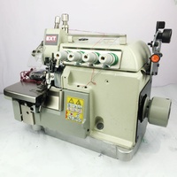Machine à coudre surjeteuse industrielle et domestique DSC-MJ-EXT à quatre fils, point noué, moteur, en fer et plastique