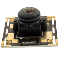 Webcam Laptop PC 5MP CMOS OV5640 UVC Driver Gratis Sudut Lebar Mini USB Kamera Fisheye untuk Windows Linux Raspberry Pi