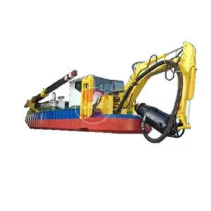 China Dredger Shipyard Bagger pumpe/nachlaufen der Saugnapf bagger/Amphibien bagger Zum Verkauf