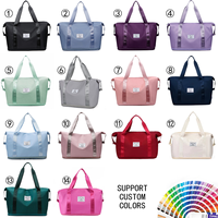 Bolsa Deportiva de Gimnasio con Separación para Ropa Seca y Mojada, Logotipo Personalizado, Gran Capacidad, Expandible, Bolsillo para Zapatos, Ajustable, Regalos Promocionales