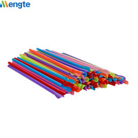 Pailles jetables en PP biodégradables et écologiques, colorées, en forme de cuillère, de qualité alimentaire, pour granités et glaces, 290 mm, pour fêtes et bars