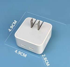 <span class=keywords><strong>Cargador</strong></span> Rápido PD de 35W con Enchufe para EE. UU., UE y Reino Unido, <span class=keywords><strong>Cargador</strong></span> Súper Rápido con Doble USB C para <span class=keywords><strong>iPhone</strong></span> 17, 16, 15, <span class=keywords><strong>14</strong></span>, <span class=keywords><strong>Precio</strong></span> de Fábrica, Gran Venta - Product Image 5
