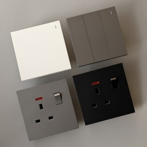 Interrupteur pour chauffe-eau standard britannique 45A, interrupteur bipolaire à double rupture, panneau d'interrupteur mural, prise de courant haute puissance pour cuisine, interrupteur pour cuisinière - Product Image 5