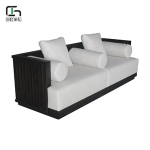 Muebles de Sofá para Vestíbulo de Hotel de Estilo Chino Personalizados de Fábrica, Clásicos y Modernos - Product Image 4