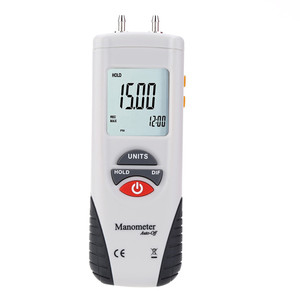 ผู้ผลิต HTI จากประเทศจีน เครื่องวัดความดันแบบดิจิตอล HTI รุ่น High Differential Manometer 150 PSI วัสดุ ABS รุ่น HT-1895 - Product Image 1