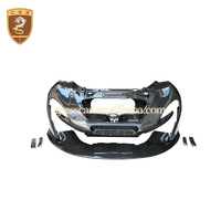 Kit carrosserie en fibre de carbone sèche pour McLaren P1 GTR Style : pare-chocs avant, ailes, jupes latérales, pare-chocs arrière, aileron arrière