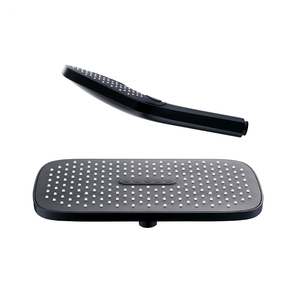 SH-20023 Ensemble de douche supérieur noir en ABS rectangulaire Offre Spéciale Option économique pour une utilisation en hôtel - Product Image 5