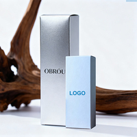 Boîtes auto-élevables en carton kraft recyclable personnalisées pour les flacons de cheveux et d'huiles parfumées, emballage écologique