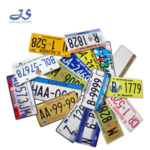 Retro Stijl Metalen Muur Opknoping Deco Souvenir Tin Bord Kenteken, Decoratieve Auto Nummerplaten Met Persoonlijke Ontwerpen - Product Image 6