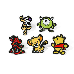 Divertente stile fumetto <span class=keywords><strong>Winnie</strong></span> per <span class=keywords><strong>Pooh</strong></span> Tigger in metallo distintivi graziosi piccoli accessori per spilla drago leone magneti <span class=keywords><strong>da</strong></span> frigo per promozionali - Product Image 5