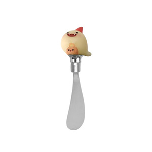 Ghost Butter Knife Stainless Steel Halloween Cheese Tool Set Silver Color Bread Spreader Avocado Knife Zinc Alloy Material - Product Image 2