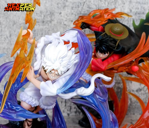 Figurine d'anime HESPER 23CM Nika <span class=keywords><strong>Luffy</strong></span> Gear 5, figurine de collection, jouet pour cadeau, figurine de manga japonais - Product Image 2